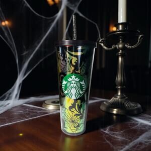 Halloween Starbucks Travel Mug 2021 Spider Web Foil 24oz Venti Tumbler Limited